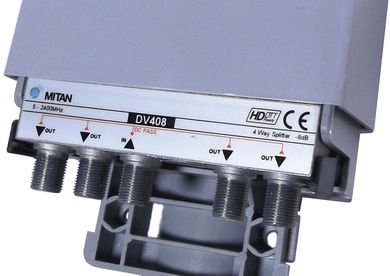Divisore accoppiatore da palo DV204P uscite