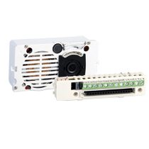 Gruppo audio video con telecamera a colori sistema Simplebus Color.
Serie Ikall