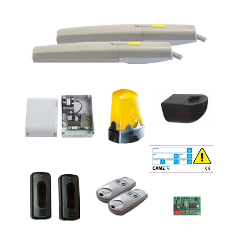 KIT BATTENTE AXI FINO A 2,5 M, 24 V DC, GRIGIO