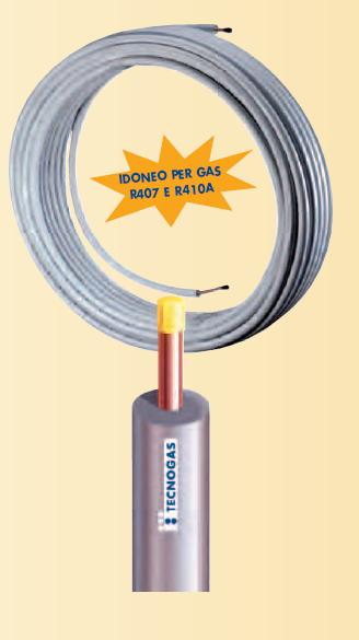 Tubazioni in rame 1/2"-12.7 conf.25m spessore rame 1.0 mm