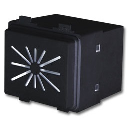 Sirena elettronica 12V da  incasso su 503 antracite