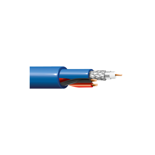 Cavi per videocontrollo HD e TVCC (tipo DK) Cca-1b,d1,a1 40HD+2X0,50 BLU
LSZH M.100