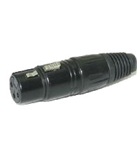 Presa cannon XLR a 3 poli con serracavo