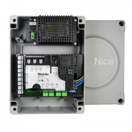 Centrale per 1 o 2 motori a 24 V con encoder,con tecnologia BlueBUS,
Opera e Solemyo
