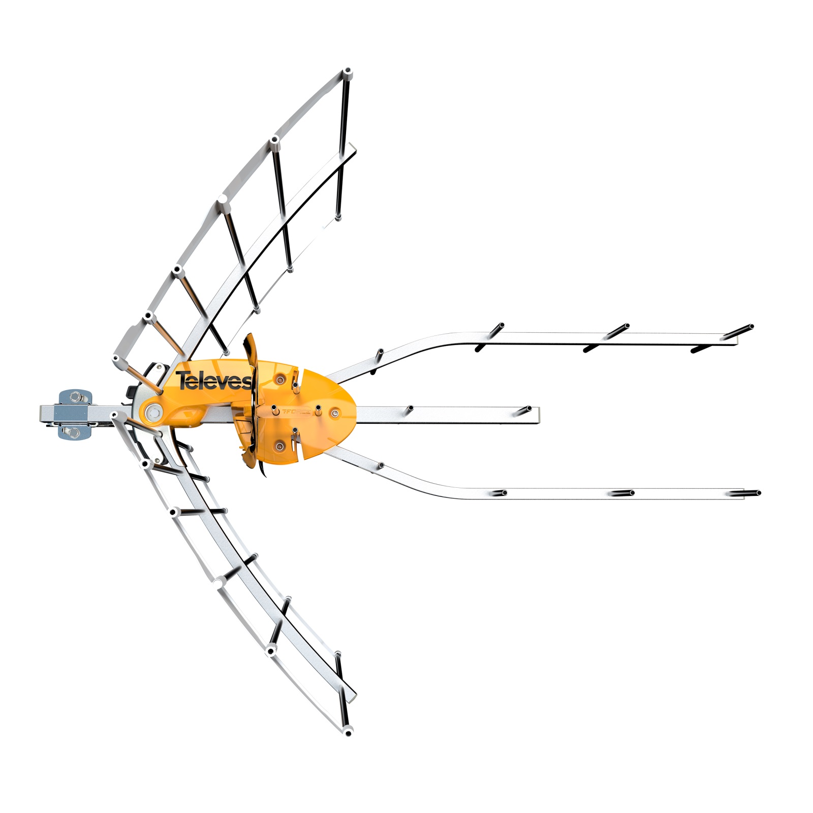 ANTENNA ELLIPSE UHF(C21-48) Amplif. Autom. G38dBi - Senza alimentatore