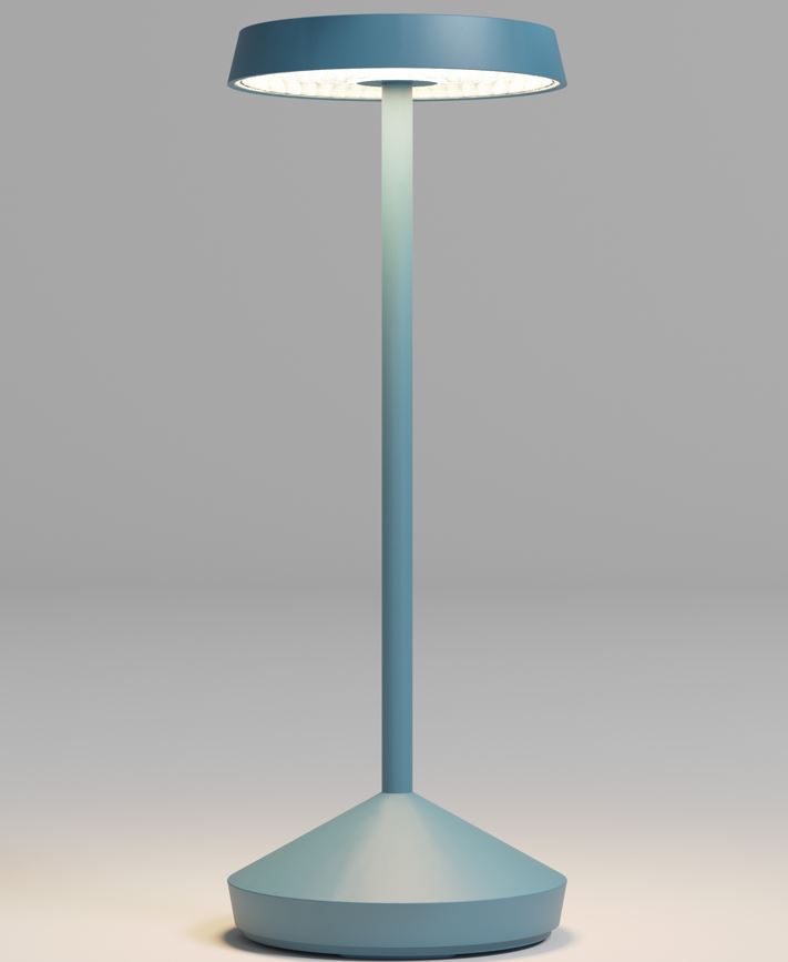 SOPHIE Lampada da tavolo BLU 2,2 W  a batteria