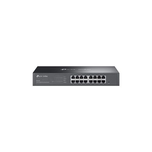 Omada 16-Port Gigabit Easy Managed Switch, 16× Gigabit RJ45 Ports, 1U
13-inch Rack-mountable Steel Case, Integration wit