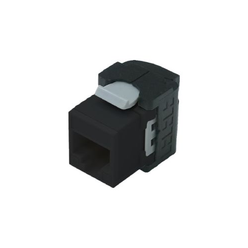 HS6-CO-RJ45U TL-N CONN. RJ45 CAT. 6 UTP UNIV, TOOLLESS NERO  (conf. da
12pz.) 22-24 AWG - 1,6 mm diam conduttore. Cod. SINGOLO PEZZO