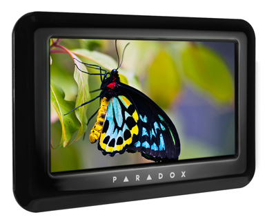 Tastiera "touchscreen” versione colore nero brillante