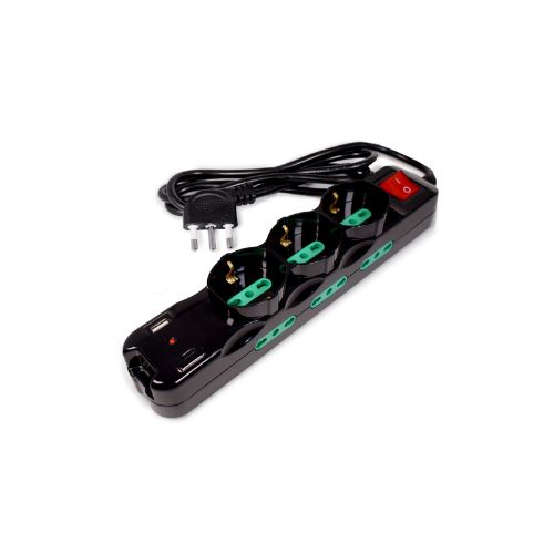 POWER CLEANER INPUT ITA 16A - 3 USCITE ITA/SCHUKO + 6 ITA 10/16A +
USB-A, USB-C