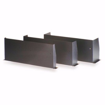 Piano appoggio per apparecchi - 2 unità rack 19" - Prof. 300 mm
