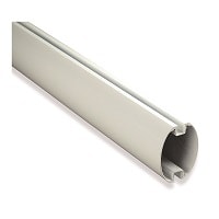 Asta in alluminio verniciato bianco 69x92x5150 mm