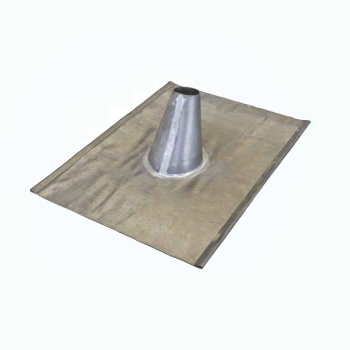 Tegola in piombo cm 40x50 collettore in piombo palo max 50