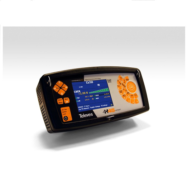 Misuratore H60 MPEG4 CI+FO Selettiva LCD 5.7" compleso borsa