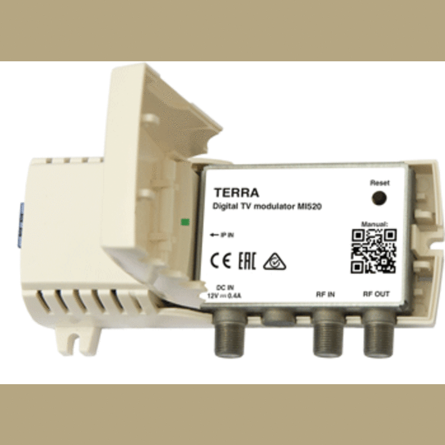MODULATORE IP HD DVB-T HDMI-IN +PSU per impianti di Videosorveglianza IP