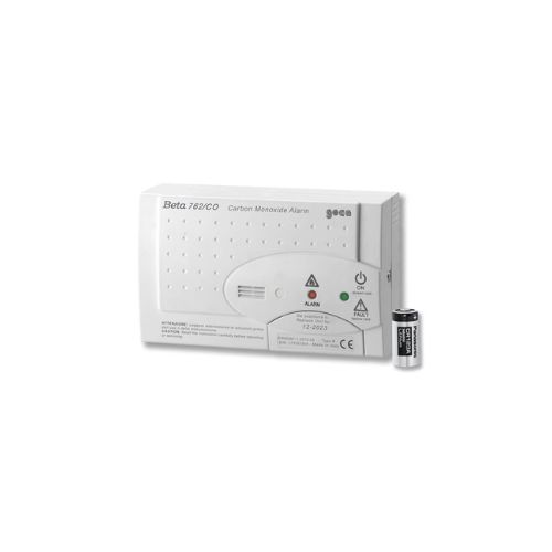 Rivelatore CO domestico Beta a batteria (non sostituibile), sensore
elettrochimico, certificato IMQ