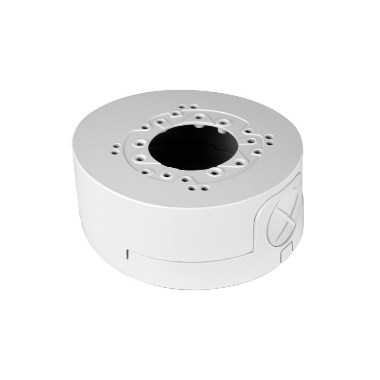 Base di montaggio e connessioni per camere e dome con lente fissa,
dimensione ridotta