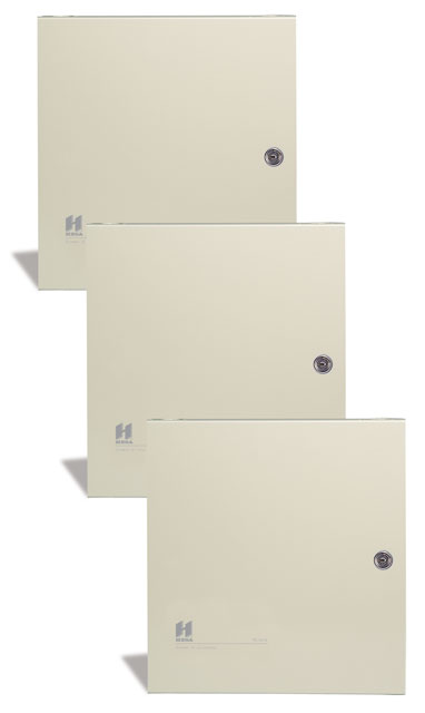 Centrale a 6 zone, espandibile a 16 cablate o 32 zone senza fili.
Certificazione IMQ 2° livello