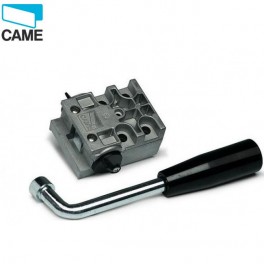 Sblocco metallico con chiave a leva per motore serie Frog