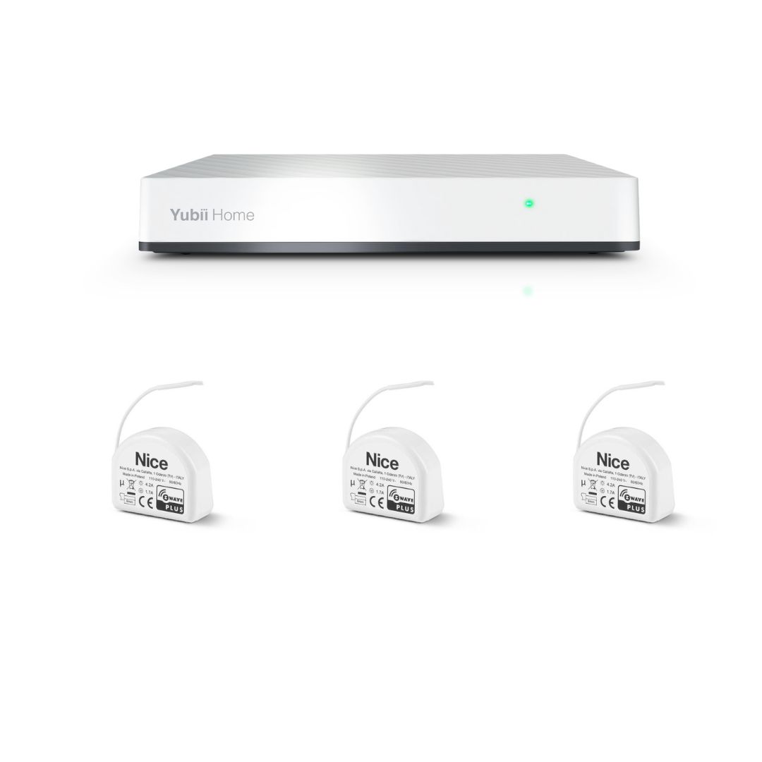 Yubii Sun-Light Kit ZW per la gestione smart di tende, tapparelle e veneziane