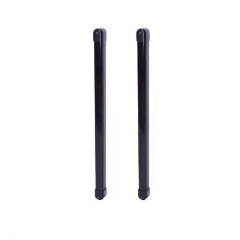Minibarriera a 4 Raggi doppia ottica  4TX e 4RX  H 100 cm.  Colore nero.