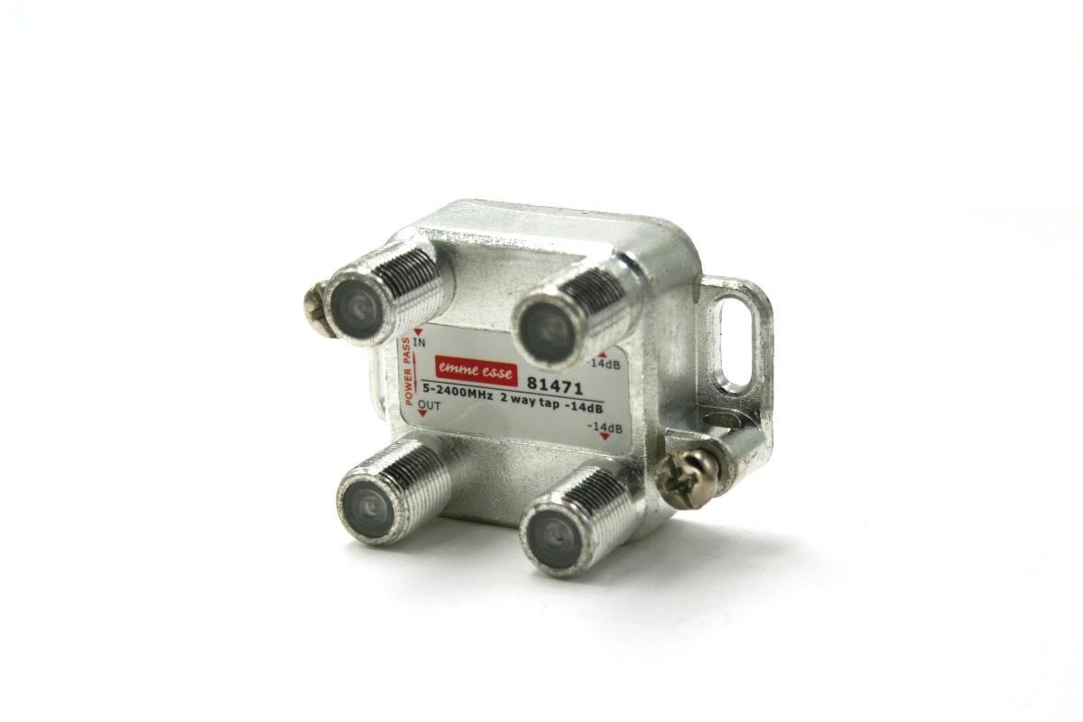 DV2/14M - DERIVATORE 2 USCITE - TV/SAT