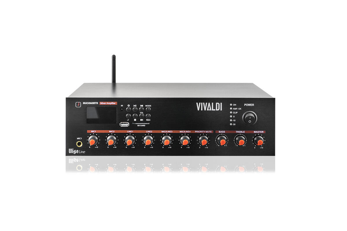 Vivaldi Ulisse_ampl 240W 100V FM+WIFI+USB+BT