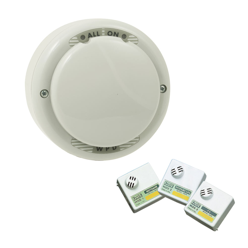 Rivelat. IP55 24V c/relè MOS1 Metano