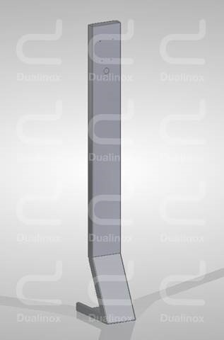 Supporto per terminale ASI7213X-T1 in acciaio inox 304 con finitura Scotchbrite