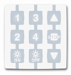 Modulo per il comando di 4 automatismi Apre-Stop-Chiude in modalità
singola o multigruppo e comando per l’attivazione del sensore sole