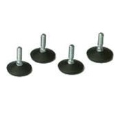 Kit 4 piedini regolabili per rack