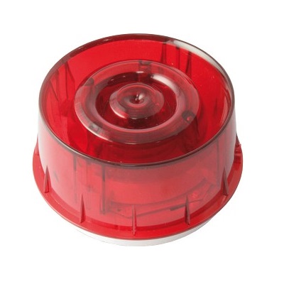 Sirena con lampeggiante indirizzabile con isolatore. Alimentato
direttamente da loop. EN543-17