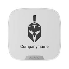 Ajax Brandplate StreetSiren DoubleDeck white PZ1