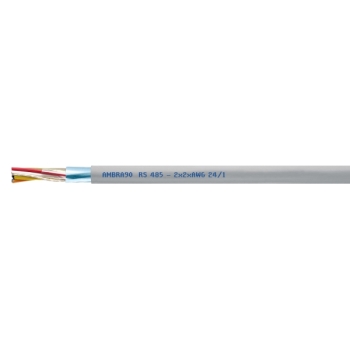 Cavi per domotica EIA RS-485e KNX B2ca-s1b,d1,a1 e Cca-s1b,d1,a1
2X2X0,80 100 mt