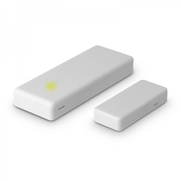 Trasmettitore perimetrale wireless bidirezionale NG-TRX da interno
dotato di magnete con codici pre-impostati differenziati BIANCO