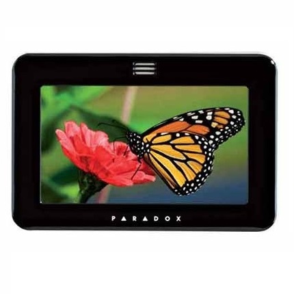 Tastiera LCD con brillante display a colori da 5 pollici con risoluzione
480x272 pixel. Colore NERO