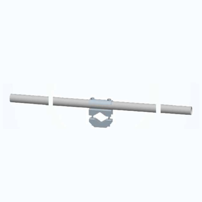 Polarizzatore gigante Zincatura a fuoco Lunghezza 100 cm Per pali
diametro 25, 50 mm