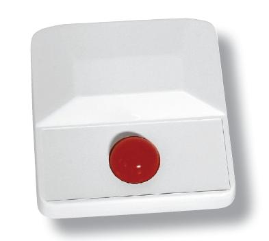 Ripetitore ottico 12/24Vcc led diam. 20 mm. Rosso fisso o lampeggiante