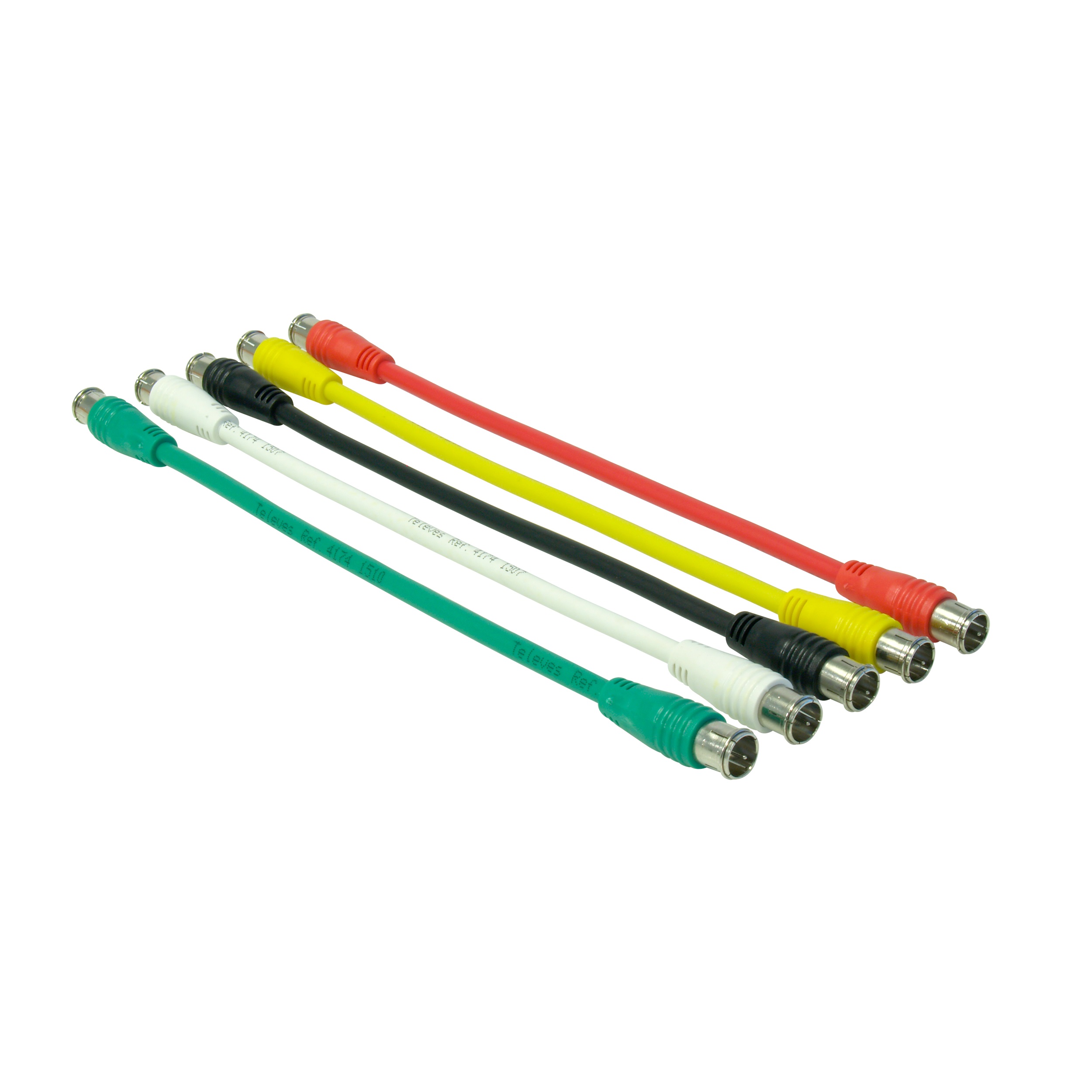 Kit 5 cavi F veloce 26 Cm Colorati