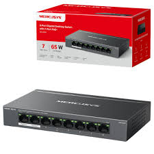8-Port Gigabit Desktop Switch with 7-Port PoE+, 7×